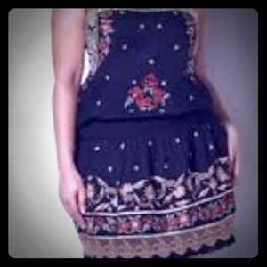 Embellished mini dress